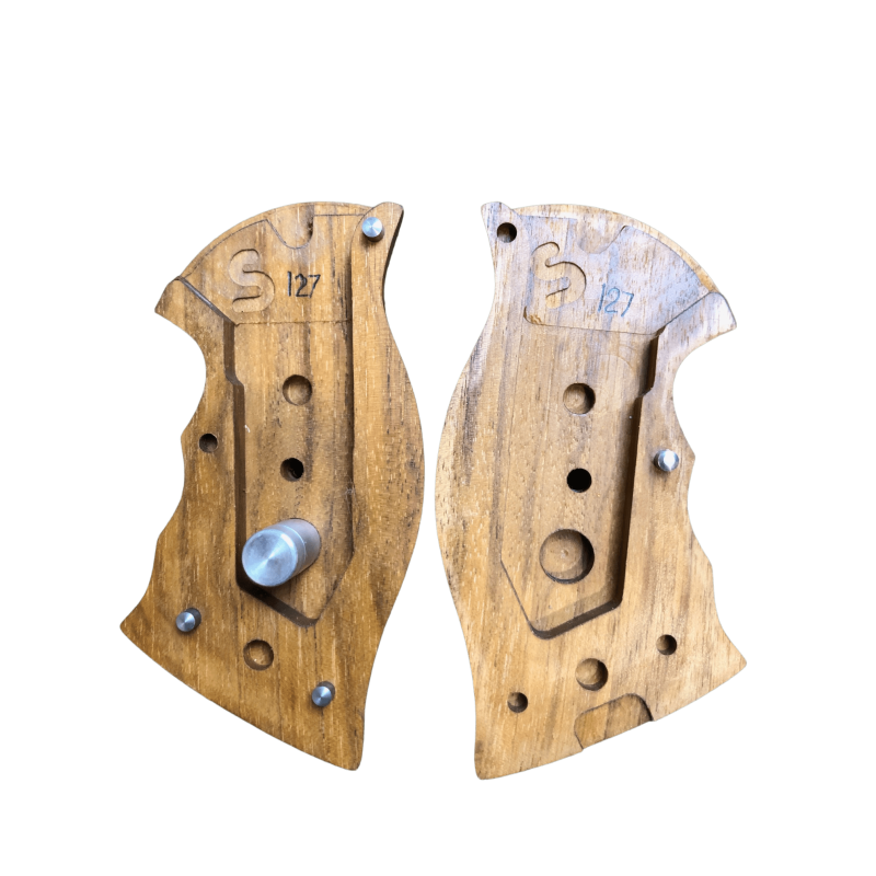 PLAQUETTES (GRIPS) RUGER GP100 TARGET (cadre en acier inoxydable)