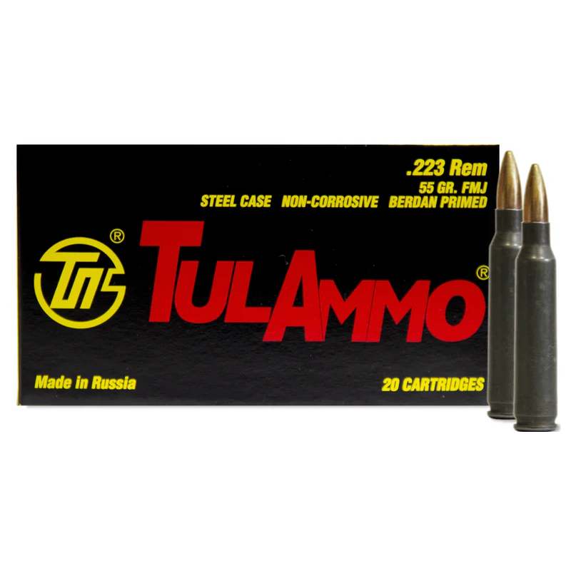 CARTOUCHE 223rem 55gr TULAMMO boite de 20