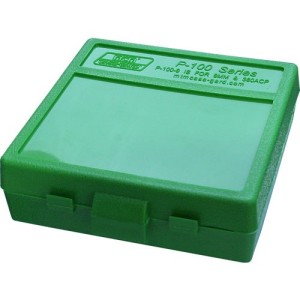 MTM P100-9 Boite à Munitions 9mm, 380 Vert