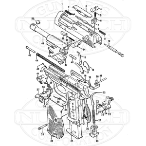 WALTHER P38 GACHETTE (  FIRING PIN & INDICATOR COVER ) WP38-3