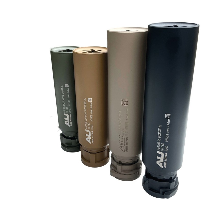 Silencieux ASE Utra Dual-S Borelock 5.56/7.62 pour Fusil d'Assaut