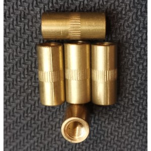 Adaptateur laiton pour tige de nettoyage - M5 femelle / M5 femelle