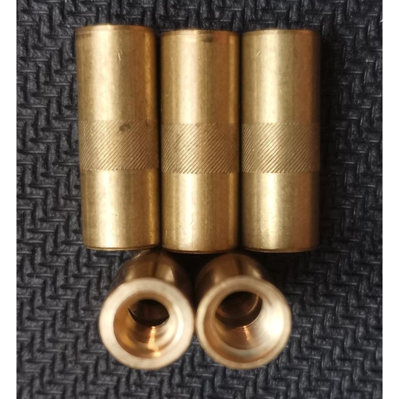 Adaptateur laiton pour tige de nettoyage - M5 femelle / M4 femelle