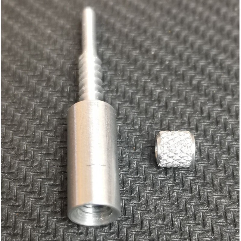 Adaptateur VFG pour tige nettoyage filetage M 2,5 femelle - Pour Calibre 7,5mm et plus  -  Réf 33701-04