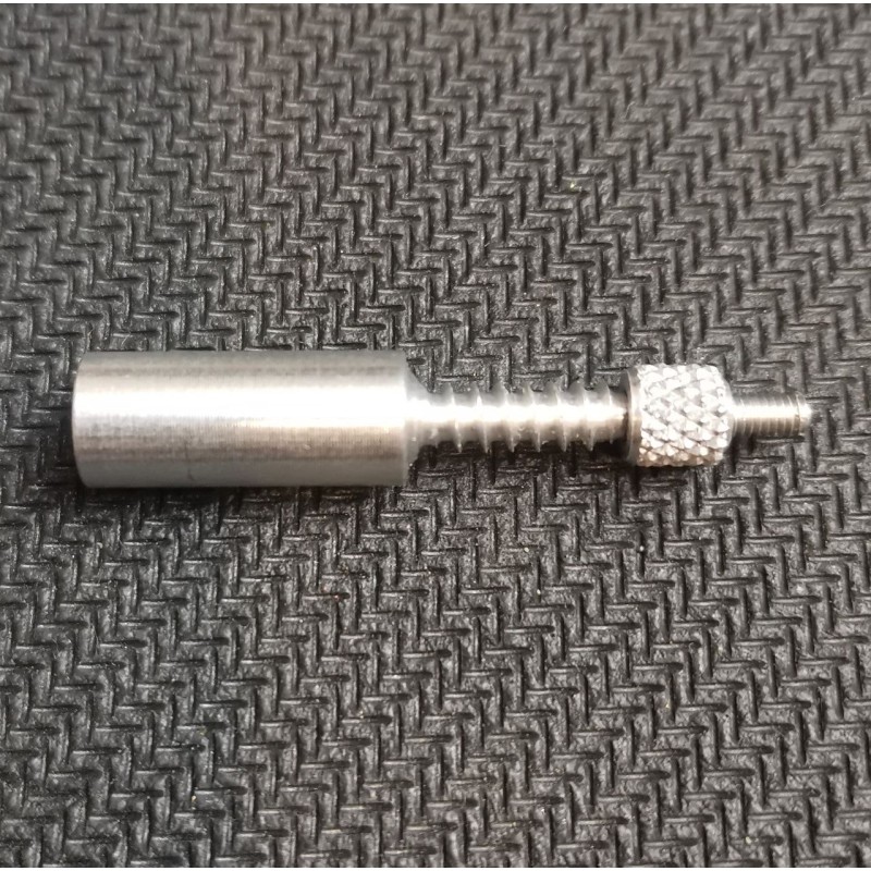 Adaptateur VFG pour tige nettoyage filetage M 2,5 femelle - Pour Calibre 7,5mm et plus  -  Réf 33701-04
