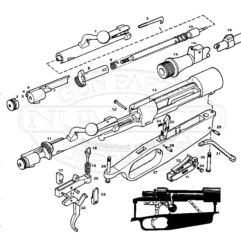 CARCANO1891-91/38-38 EJECTEUR ( EJECTOR ) C-18