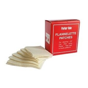 Patches/Chiffons en flanelle - Pour le nettoyage des canons de calibre .22