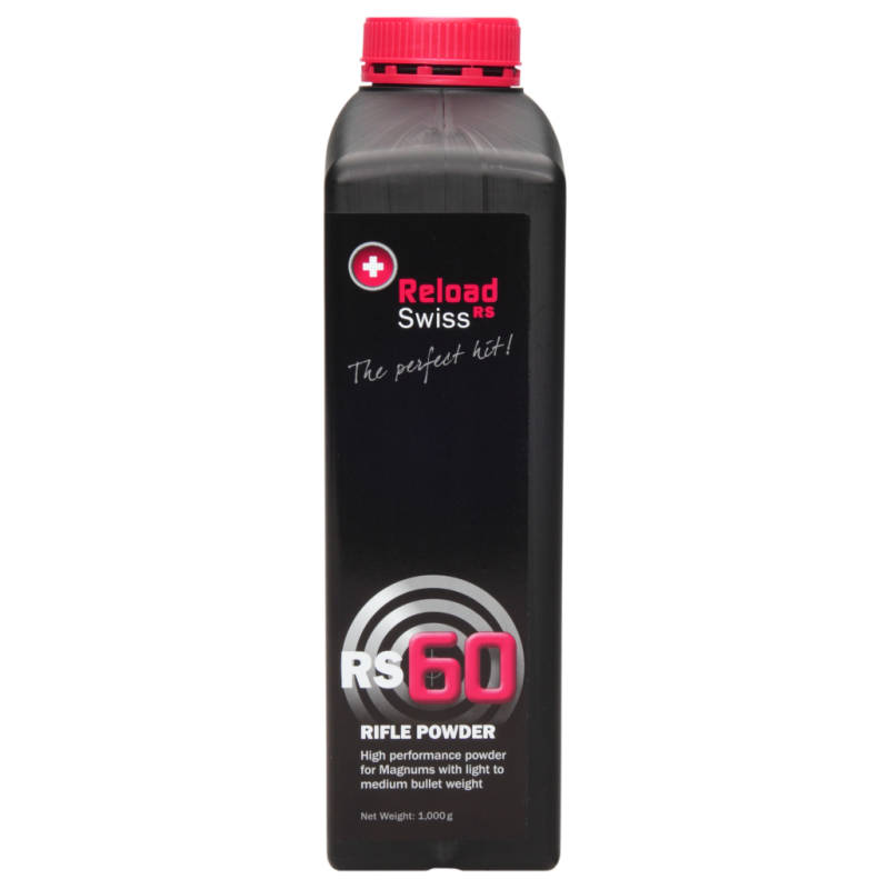 Poudre RELOAD SWISS RS60 (bidon de 1kg)