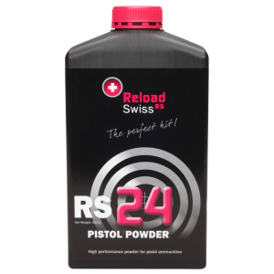 Poudre RELOAD SWISS RS24 (bidon de 500 gr)