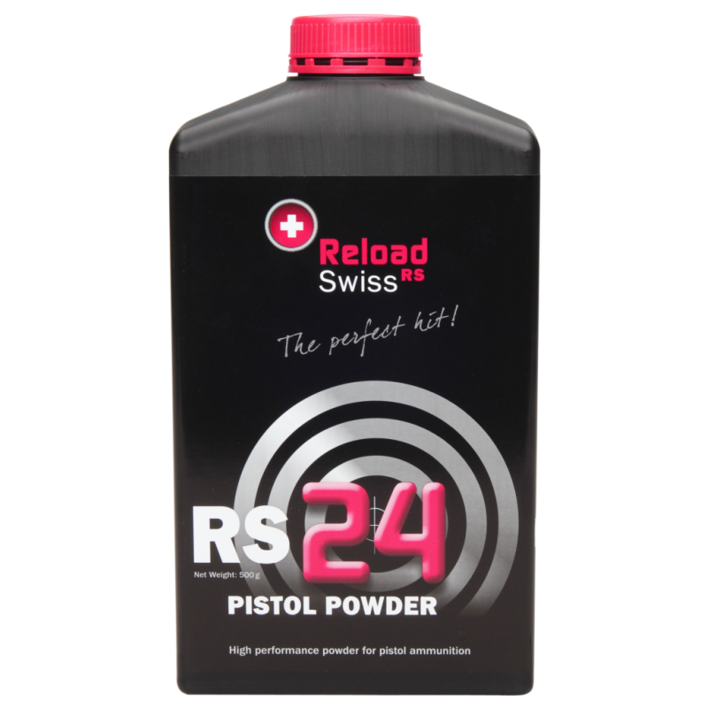 Poudre RELOAD SWISS RS24 (bidon de 500 gr)