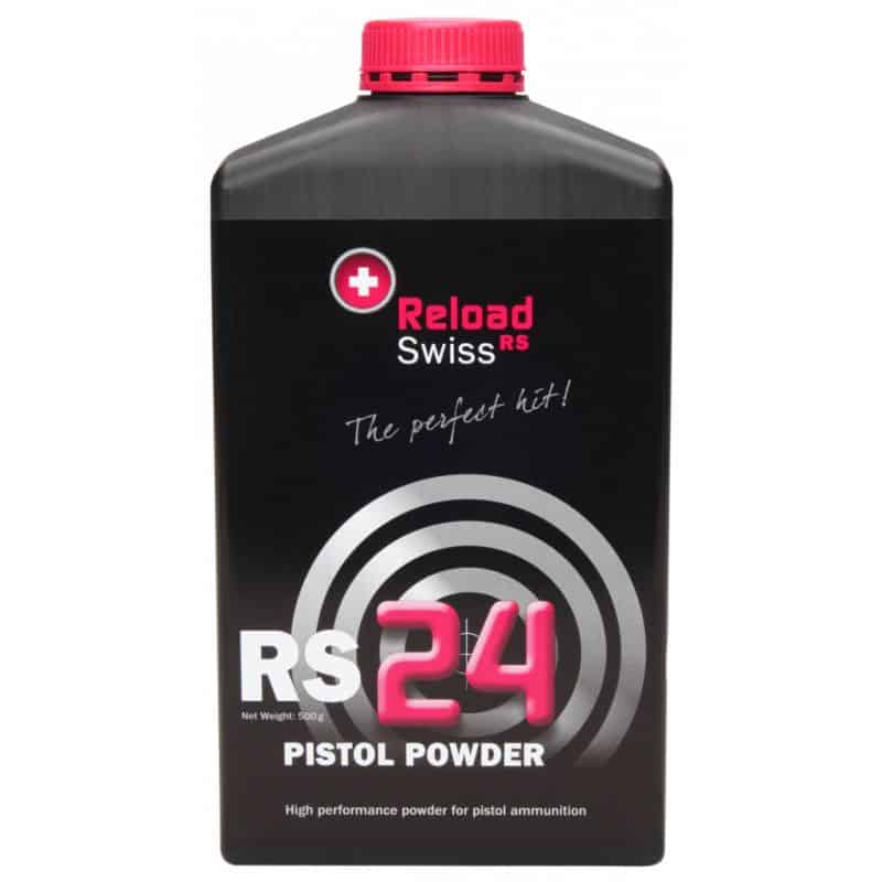Poudre RELOAD SWISS RS24 (bidon de 500 gr)