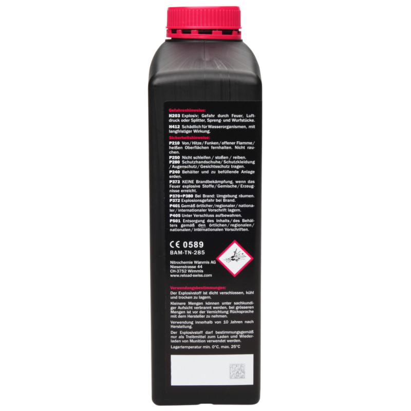 Poudre RELOAD SWISS RS50 (bidon de 1kg)