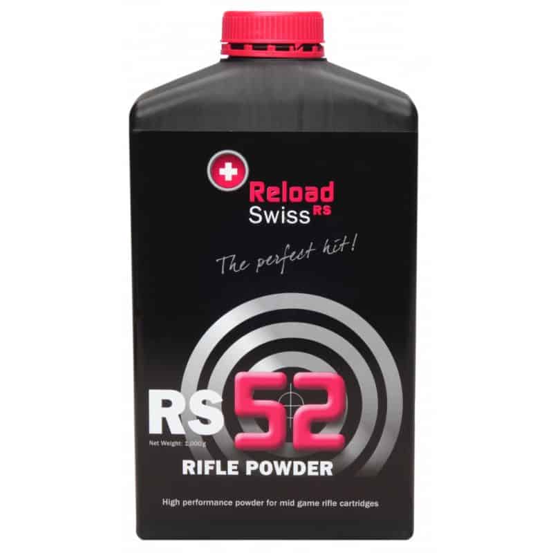 Poudre RELOAD SWISS RS52 (bidon de 1kg)