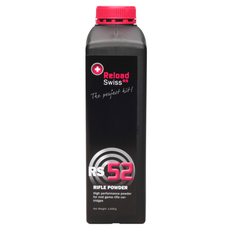 Poudre RELOAD SWISS RS52 (bidon de 1kg)