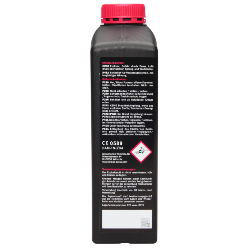 Poudre RELOAD SWISS RS52 (bidon de 1kg)