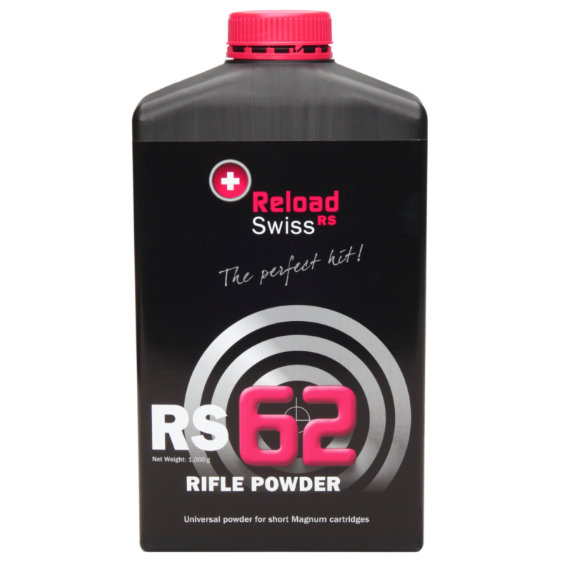Poudre RELOAD SWISS RS62 (bidon de 1kg)