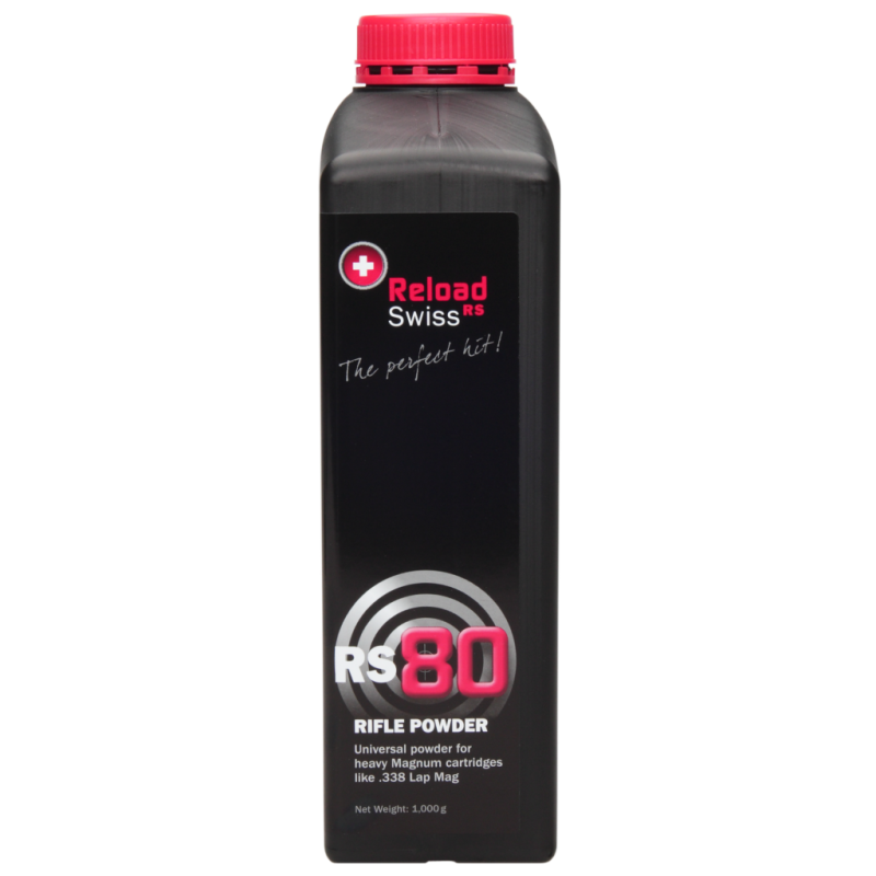  Poudre RELOAD SWISS RS80 (bidon de 1kg)