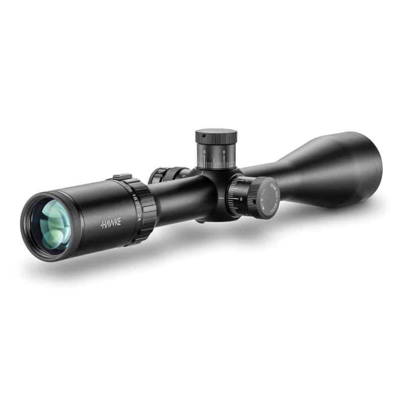 LUNETTE HAWKE - VANTAGE 30 WA FFP 6-24x50 IR SF - RETICULE Half Mil Dot IR