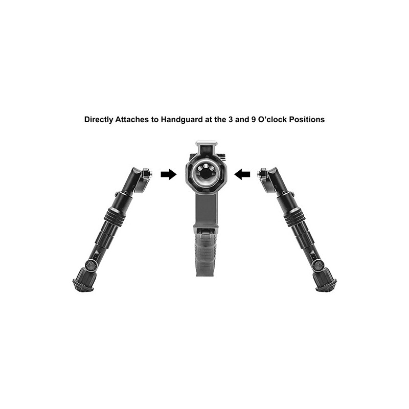 BIPIED UTG COMPATIBLE M-LOCK 14,5 A 20,5 CM