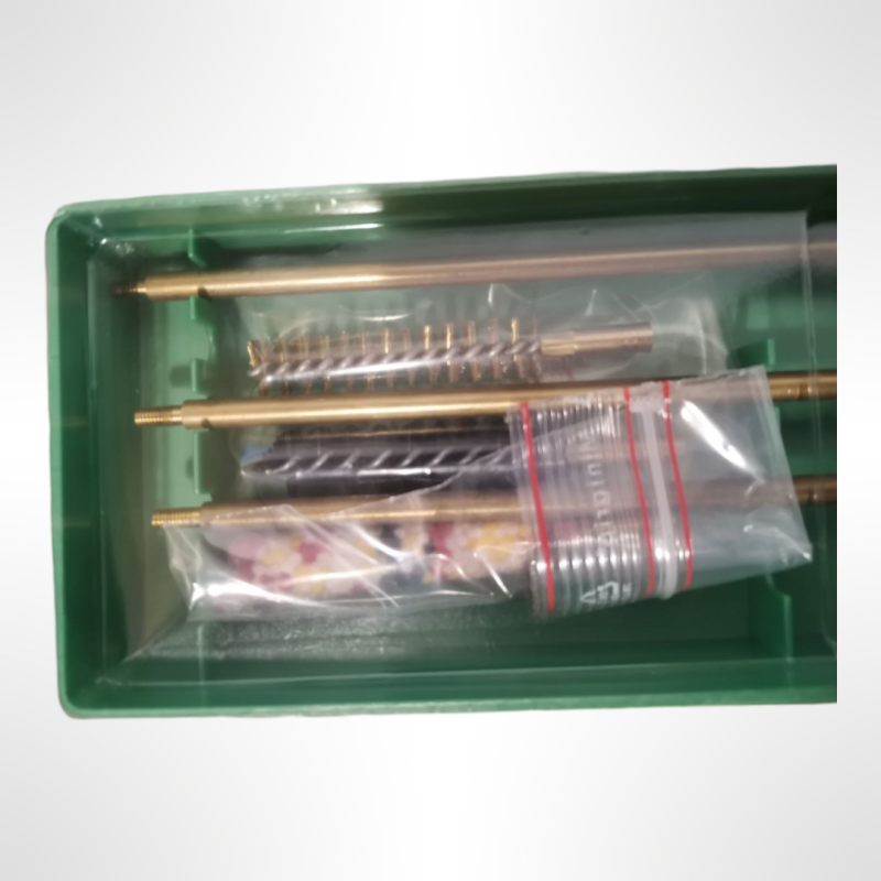 Kit baguette + 3 écouvillons pour nettoyage canon calibre 9,5mm