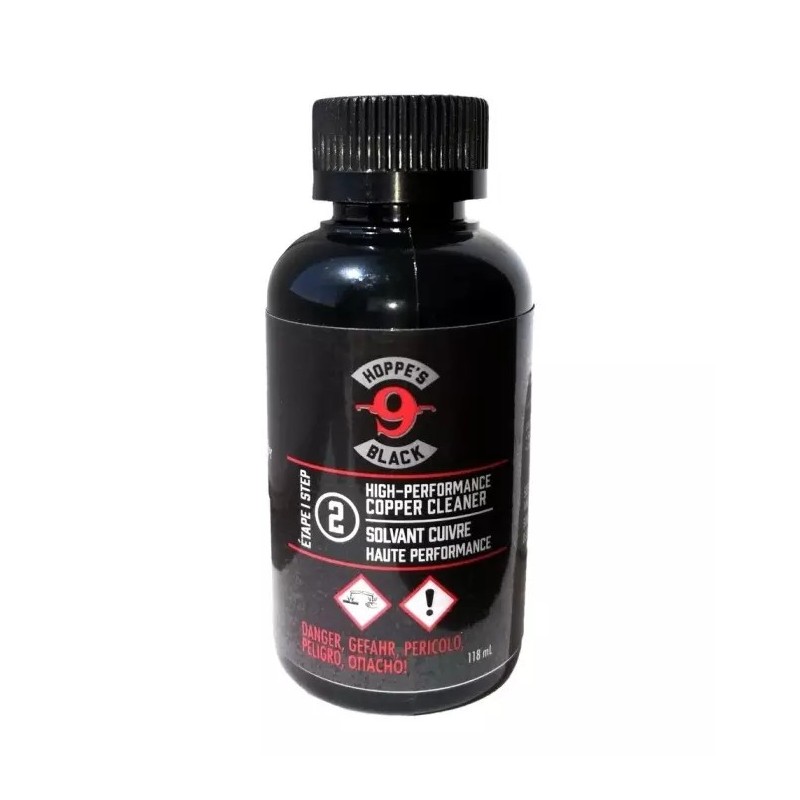 SOLVANT NETOYANT RESIDU CUIVRE HOPPE'S BLACK HAUTE PERFOMANCE N°2 - 118 ml