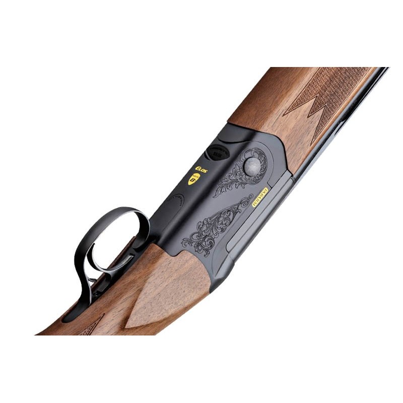 Fusil de chasse 12/76 superposé extracteur Fabarm Elos A2 Notte Field Acier