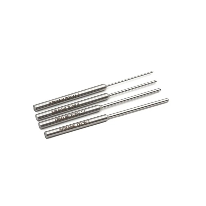 Eemann Chasses Goupilles Armurier Tech Gunsmith's Punch Set - 4pcs.