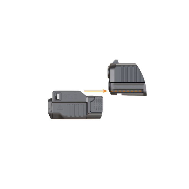 Lampe Glock GTL II LED 01 Set - Lampe Tactique pour Pistolet