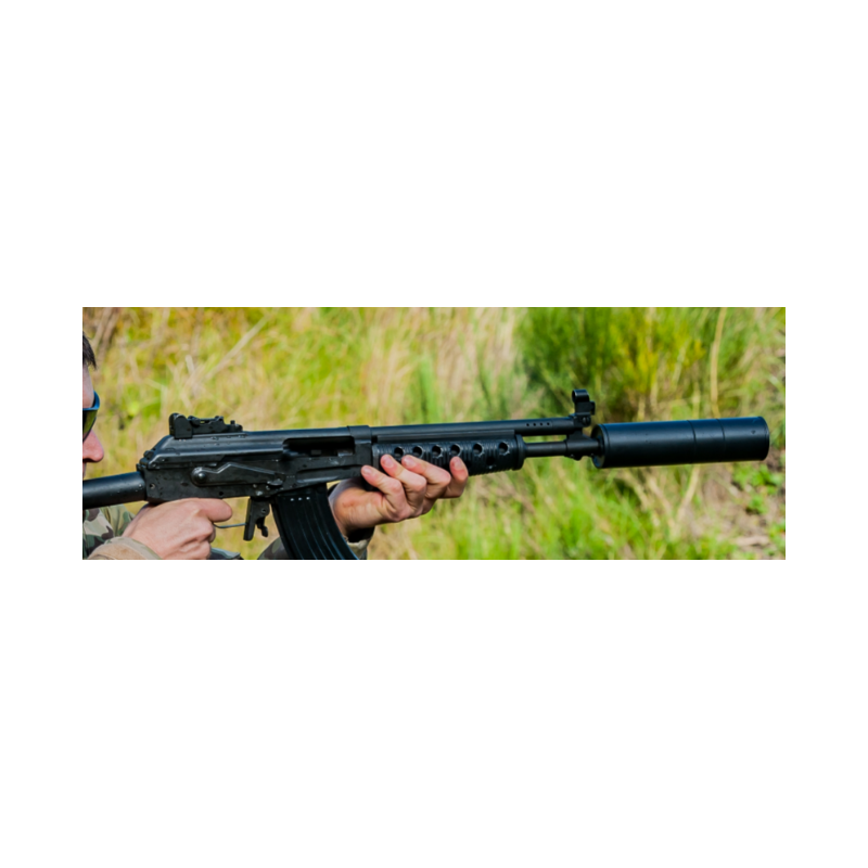 Silencieux SAI KSS AK47/AKM 7.62x39 mm - Filetage M14x1LH