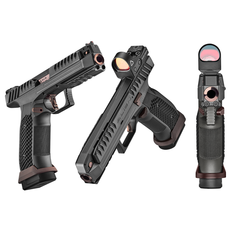 Pistolet Alien Performance Full Kit Rose Gold 9mm - Édition Limitée