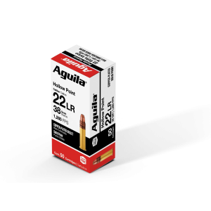 Cartouches Aguila 22 LR HV HP 38 Grains - Tir Sportif