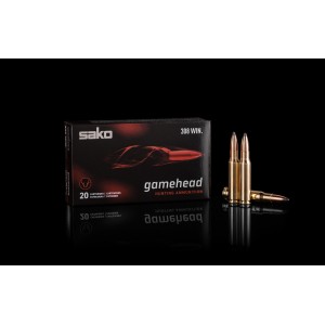 Cartouches SAKO .30-06 Sprg 180 gr Gamehead SP - Boîte 20