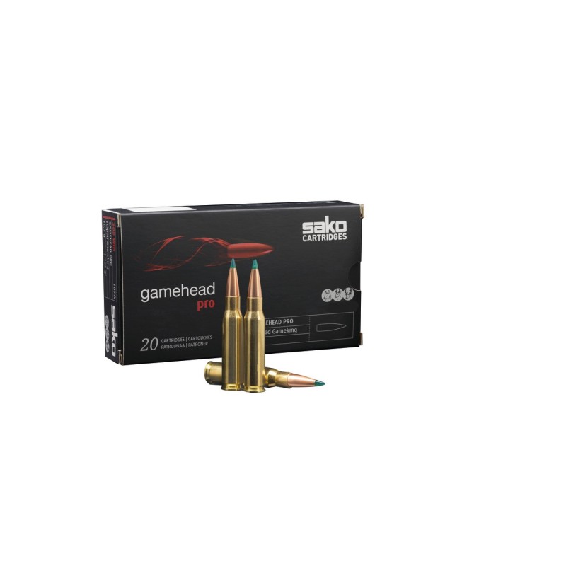 CARTOUCHE SAKO 6.5PRC 9.1G 140GR GAMEHEAD PRO SP BOITE20