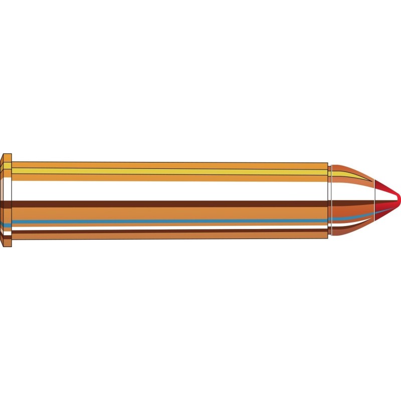 CARTOUCHES HORNADY - CAL. 45-70 GOVT - 250gr MONOFLEX (sans plomb)