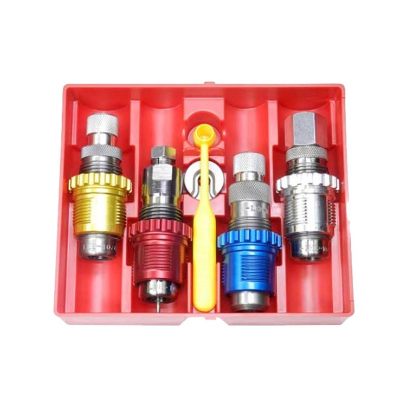 Jeu de 4 Outils Carbide Breech Lock Lee - Rechargement Pistolet