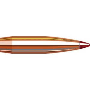 Boîte de 100 ogives Hornady 7mm .284 162gr ELD-X 2840 – Précision Max