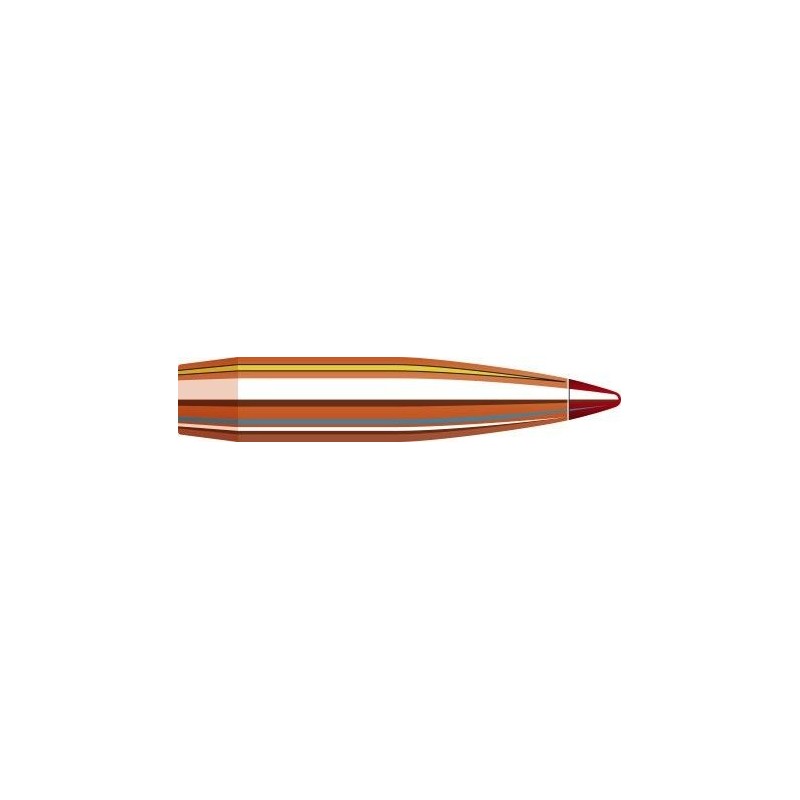 Boîte de 100 ogives Hornady 7mm .284 162gr ELD-X 2840 – Précision Max