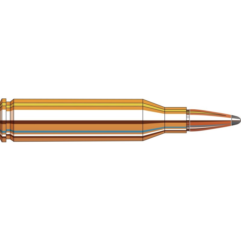 Cartouches HORNADY InterLock BTSP WHITETAIL - 243 WIN - 100 grs