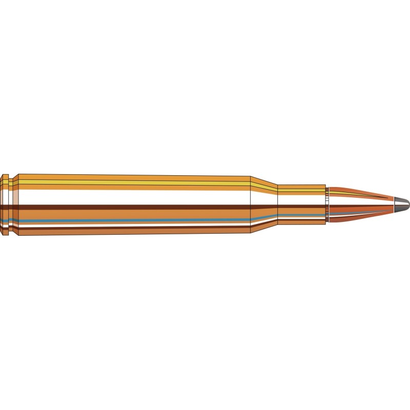 Cartouches HORNADY InterLock BTSP WHITETAIL - 270 WIN - 130grs - Boite de 20 unités