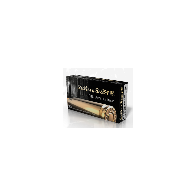 Cartouches SELLIER & BELLOT 6,5 CREEDMOOR SP - 140 Grains - boites de