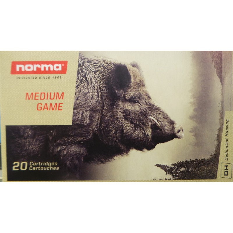 Cartouches NORMA7mm REM MAG VULKAN 170grs (11gr) - Boite de 20 unités
