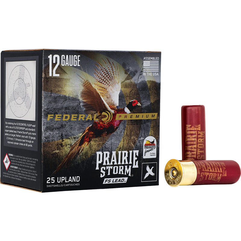 Cartouche Federal Prairie Storm 12/76 46g Plomb Cuivré/Nickelé