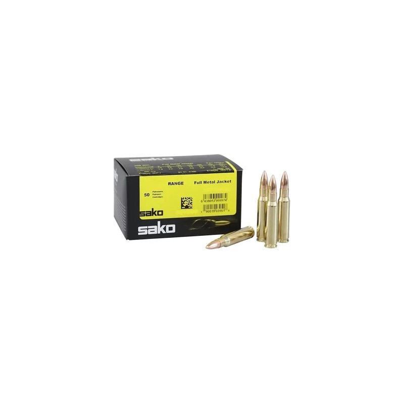 Cartouches SAKO 260 Rem 6.5g 100gr Speedhead FMJ Boîte de 50