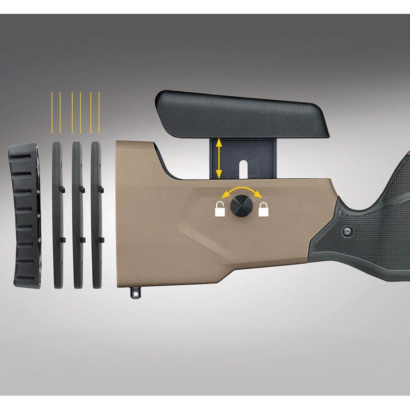 Carabine Mossberg Patriot LR Tactical 308 Win 22'' - Précision TLD