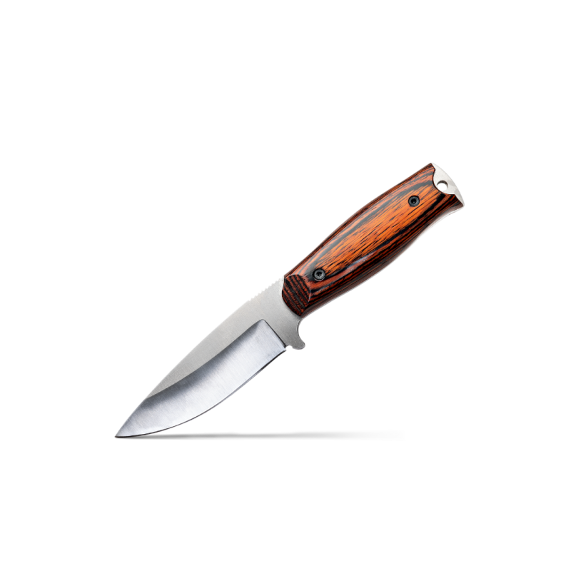 Couteau Wildsteer Kastor Pakkawood Cocobolo Lame Brossée - Neuf