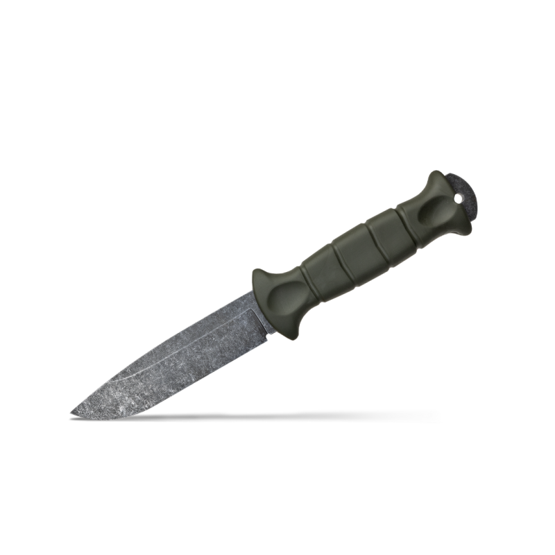 Couteau Wildsteer MT55 Kaki Lame Stonewash Brossée - Neuf