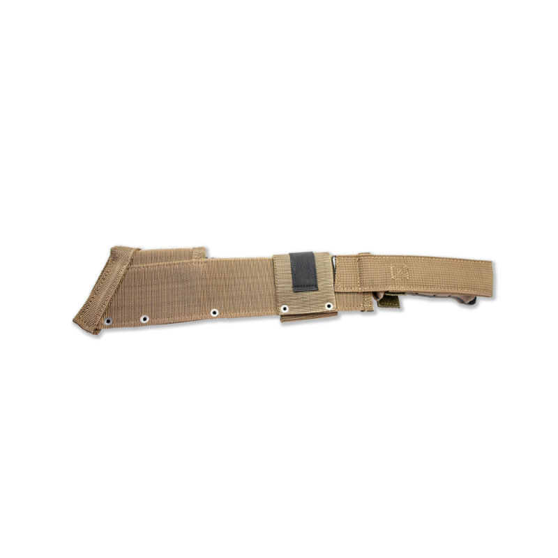 Machette Wildsteer Jungle Coyote Lame Brossée Étui Nylon - Neuf