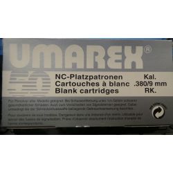 CARTOUCHES UMAREX Cal.380/9MM PISTOLET BLANC - Boite de 50 unités