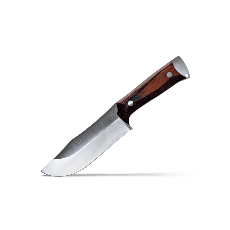 Couteau KODIAK-H Pakkawood Cocobolo lame brossée – Wildsteer