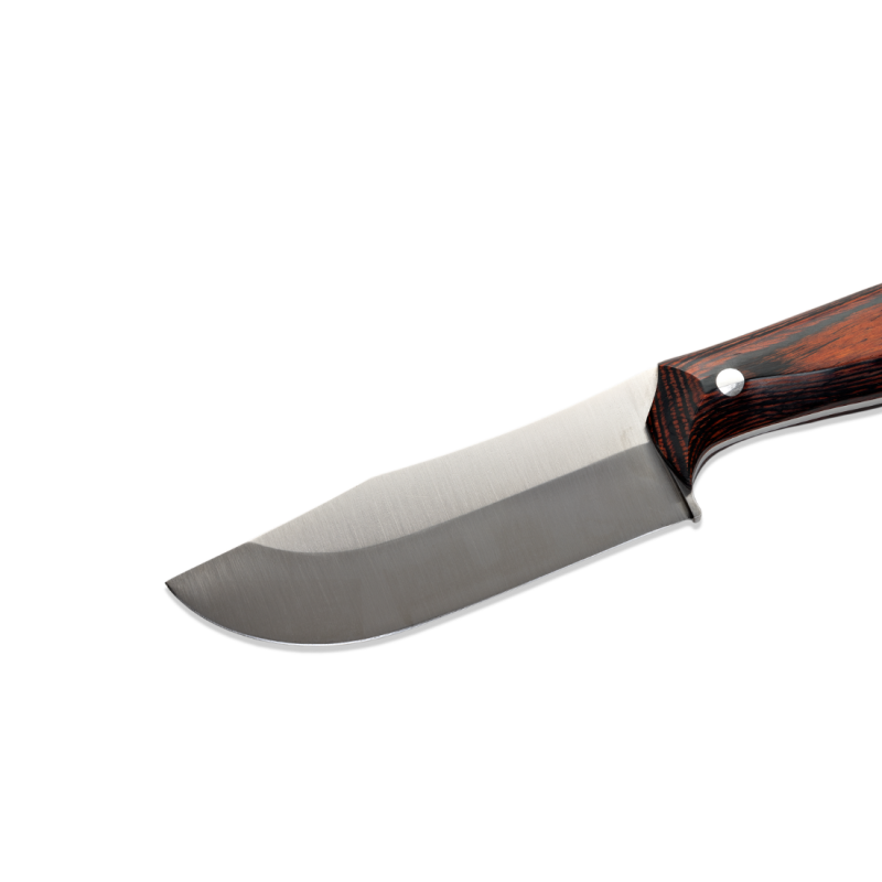 Couteau KODIAK-H Pakkawood Cocobolo lame brossée – Wildsteer